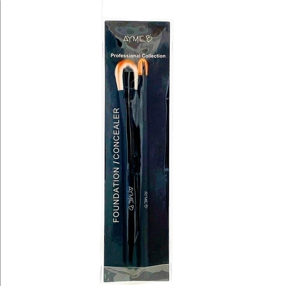AYMIE B' Foundation Brush Concealer Brush Makeup Brushes Set - Picture 2 of 8